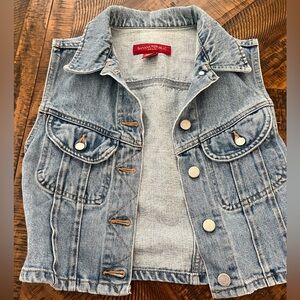 Vintage denim Banana Republic Vest size Xs